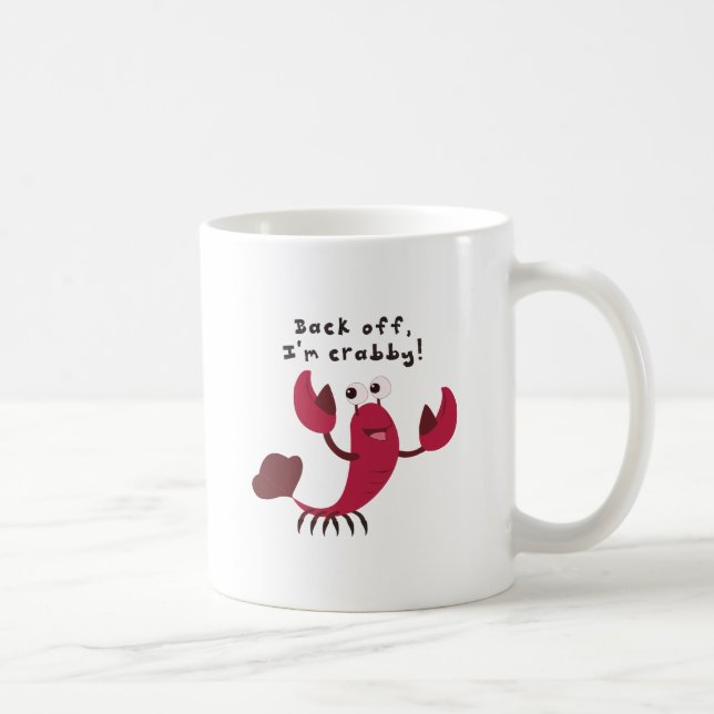Caneca De Café Im Crabby (Direita)