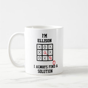 Caneca De Café Im Ellison Eu Sempre Encontro Um Mug De Solução