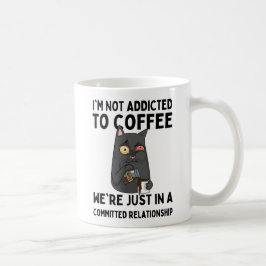 Caneca De Café I'm not addicted to coffee