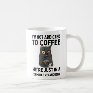 Caneca De Café I'm not addicted to coffee