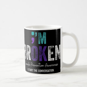 Caneca De Café Im Quebrado Im Ok Prevenção De Suicídio 2024