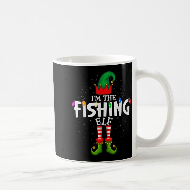 Caneca De Café I'm The Fishing Matching Christmas Family  (Direita)
