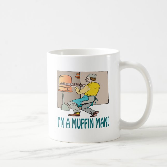 Caneca De Café Im um homem de muffin (Direita)