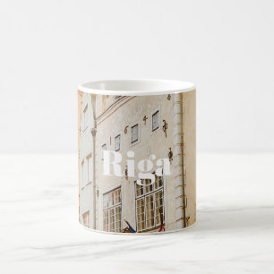 Caneca De Café Ímã de Foto Flexível da Cidade de Riga