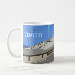 Caneca De Café ímã para ciclismo Mont Ventoux