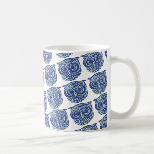 Caneca De Café Imagem de coruja azul