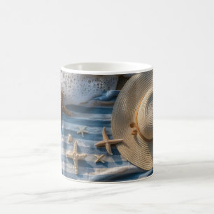 Caneca De Café Imagem de férias de verão