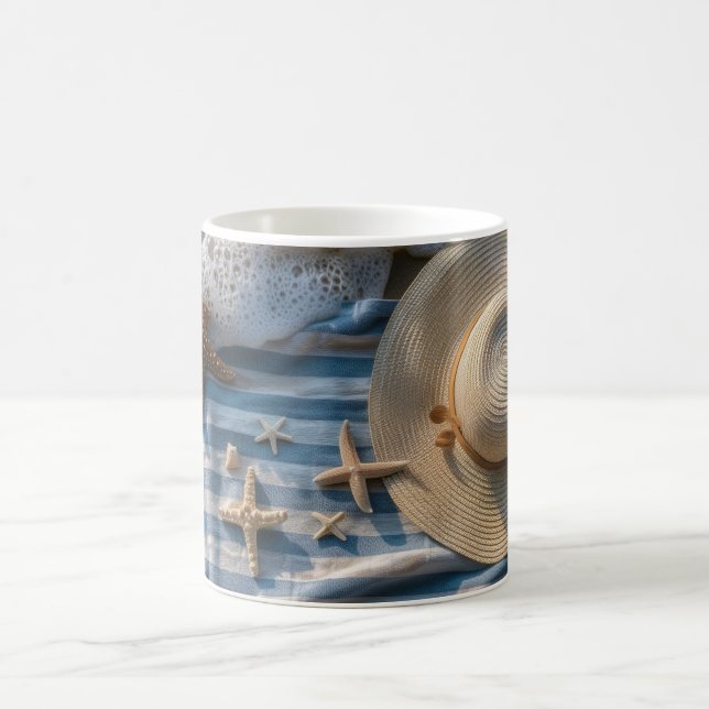 Caneca De Café Imagem de férias de verão (Centro)