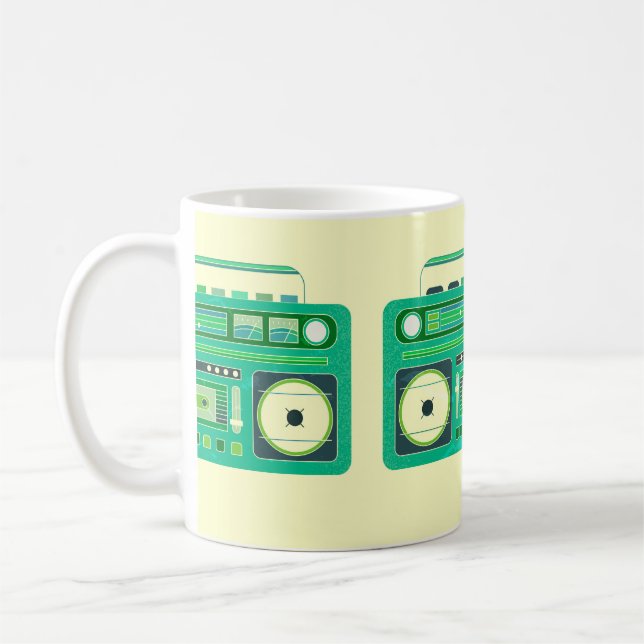 Caneca De Café Imagem de imagem de uma caixa de expansão clássica (Esquerda)