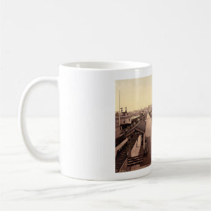 Caneca De Café Imagem do Vintage fotochrom Ryde Isle of Wight Pie
