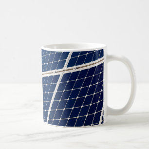 Caneca De Café Imagem engraçada de um painel de energia solar