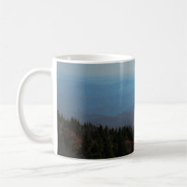 Caneca De Café Imagem Fotográfica Cênica Montanhas Estão Chamando
