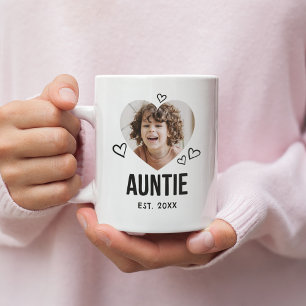 Caneca De Café Imagem Moderna da Tia