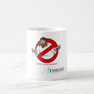 Caneca De Café Imbecil ateu do fantasma
