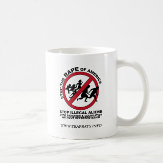 CANECA DE CAFÉ IMIGRAÇÃO ILEGAL