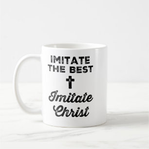 Caneca De Café Imite o melhor; imite o Cristo