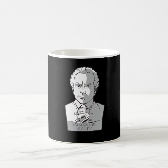 Caneca De Café Immanuel Kant Statue (Centro)