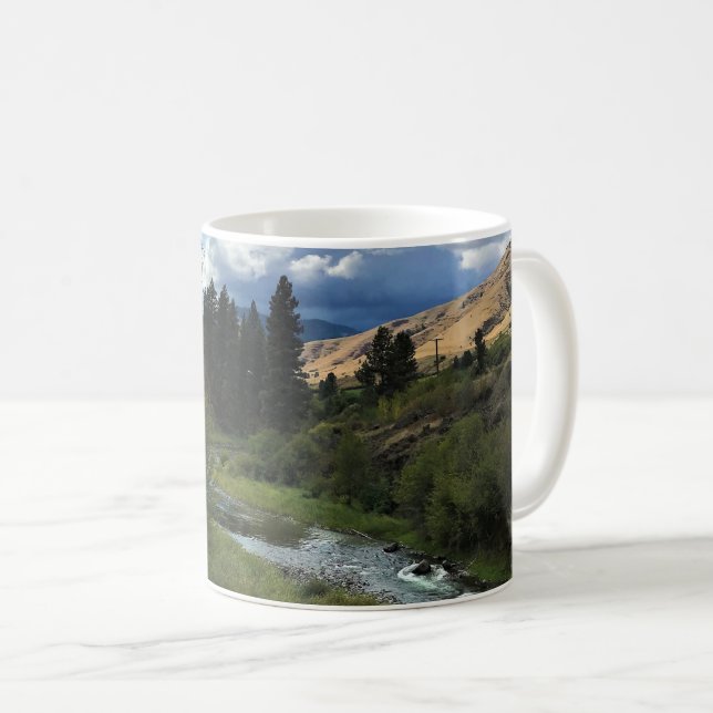 Caneca De Café Imnaha River, Oregon (Frente Esquerda)