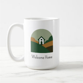 Caneca De Café Imobiliária de Logo Personalizado