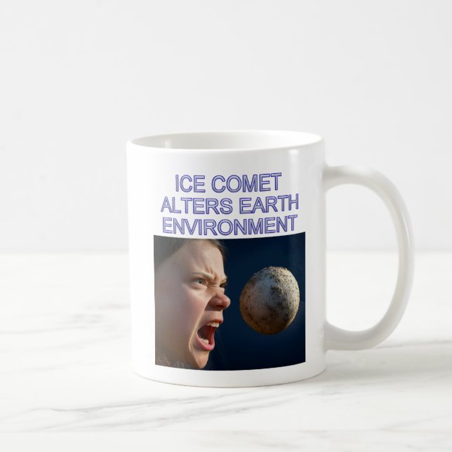 Caneca De Café Impacto ambiental caneta esquerda (Direita)