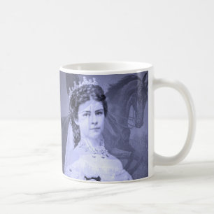 Caneca De Café Imperatriz Elisabeth de Áustria a equina Sisi