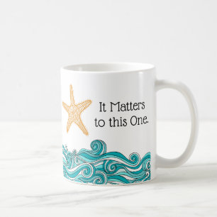 Caneca De Café Importa a esta uma estrela do mar