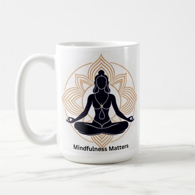 Caneca De Café Importância da indagação (Esquerda)