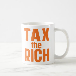 Caneca De Café Imposto Sobre Os Ricos