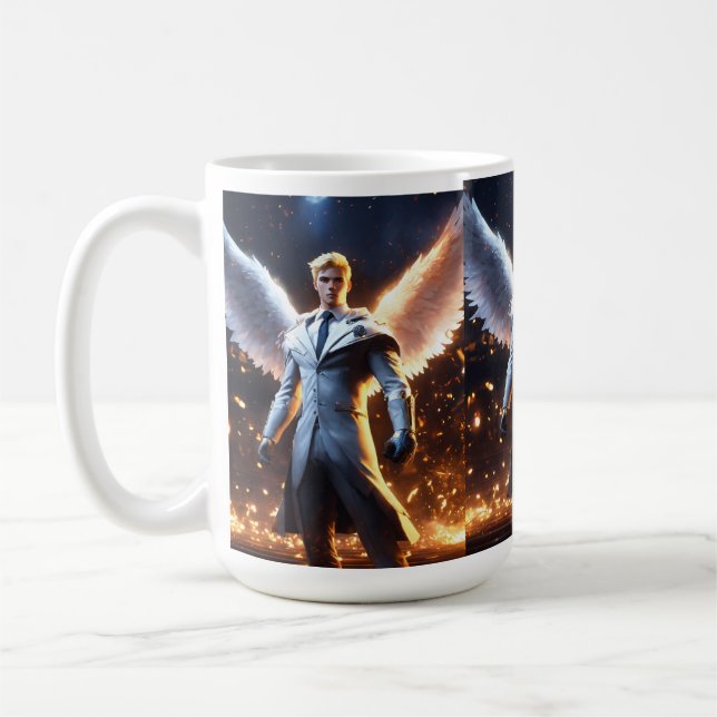 Caneca de café impressa (Esquerda)