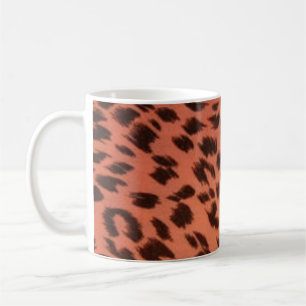 CANECA DE CAFÉ IMPRESSÃO ANIMAL DE TINTA