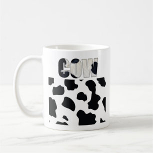 Caneca De Café Impressão animal de vaca do felpudo Express®