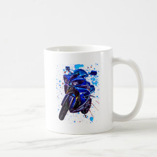 Caneca De Café Impressão da arte de Yamaha YZF R1