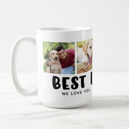 Caneca De Café Impressão da Pata de Colagem de Fotografias do MEL