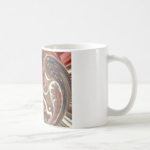 Caneca De Café Impressão de Arte Abstrata Africana