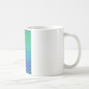 Caneca De Café Impressão de Arte de Motif Azul Italiano