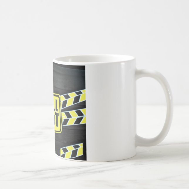 Caneca De Café Impressão de Arte Esgotada (Direita)