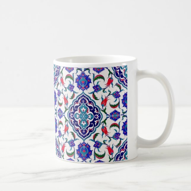 Caneca De Café impressão de azulejo (Direita)