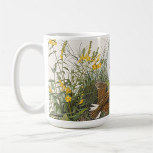 Caneca De Café Impressão de Botânica Audubon Meadowlark