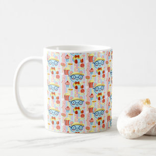 Caneca De Café Impressão de Carnaval de Teddyurdos e Sweets