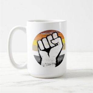 Caneca De Café Impressão de Círculo de Punho da Orca