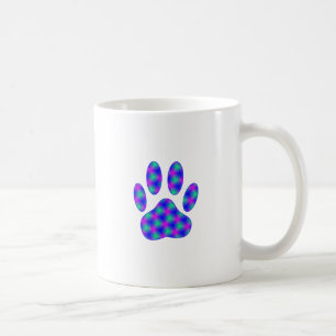 Caneca De Café Impressão de Paw Cósmico