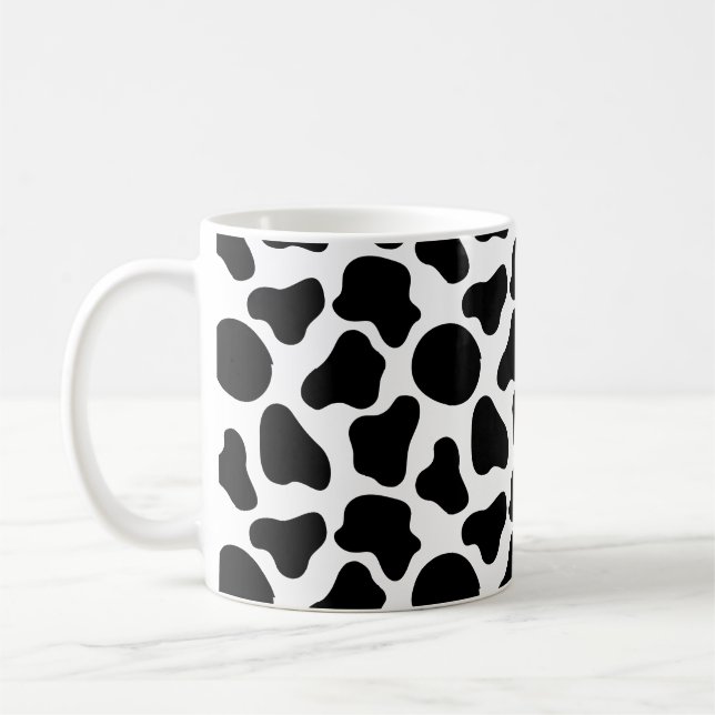 Caneca De Café Impressão de vaca (Esquerda)