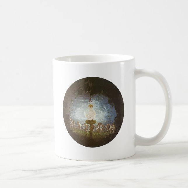 Caneca De Café Impressão do disco por Richard Dadd (Direita)