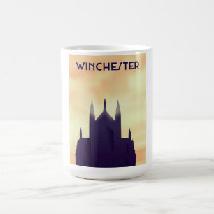 Caneca De Café Impressão do poster do poster de viagens da