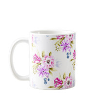 Impressão floral esboçado moderno