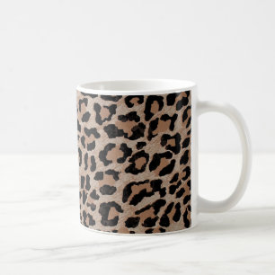 Caneca De Café impressão-leopardo-de-chita