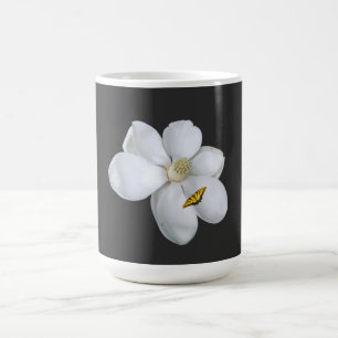 Caneca De Café Impressão Magnólia, Papel de Poster de Valor (Semi