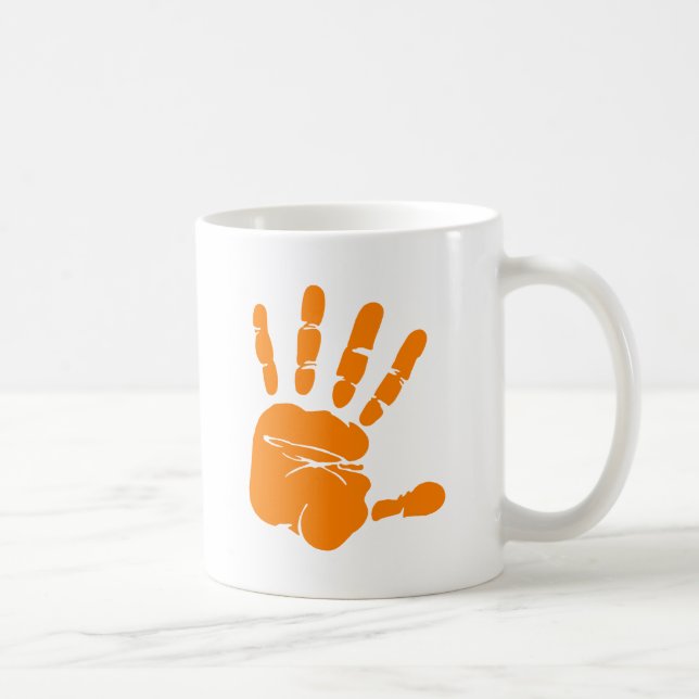 Caneca De Café Impressão manual (Direita)