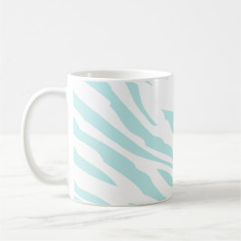 Caneca De Café Impressão Zebra Azul no Céu