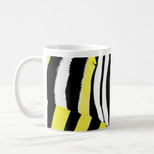Caneca De Café Impressão Zebra Divertida